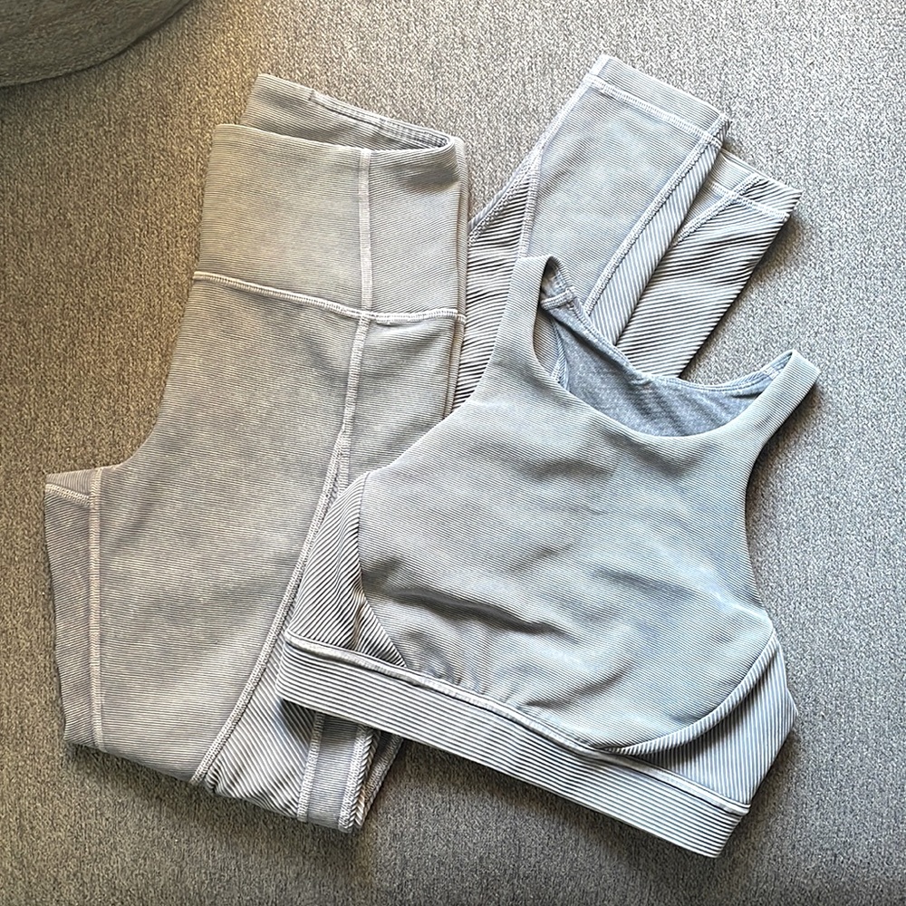Lululemon “To Dye For” Limited Series Set Sz 2